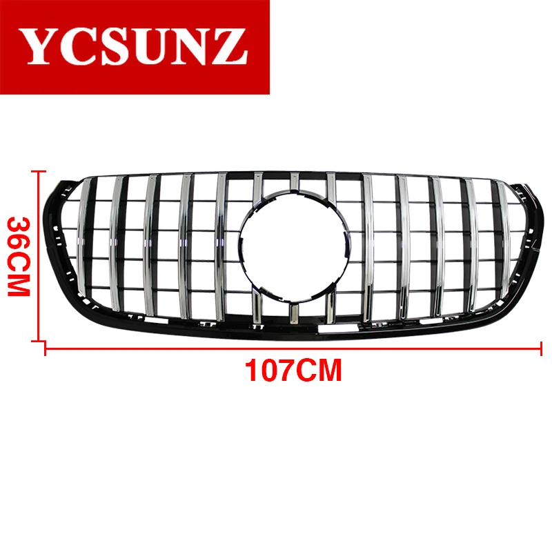 

ABS racing grille cover front grilles accessories For Mercedes benz x-class 2018 2019 Car Styling parts YCSUNZ