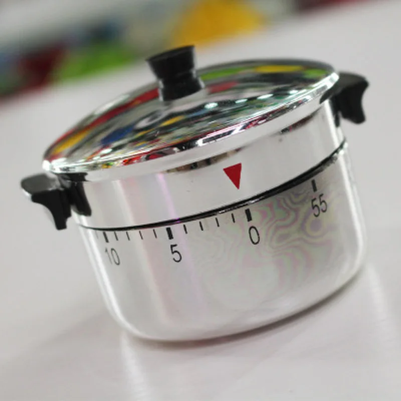 

Pot Shape Kitchen Tool Gadgets Kitchen Timer Cooking Reminders Tools Countdown Alarm Reminder 60 Minutes Mechanical Timer