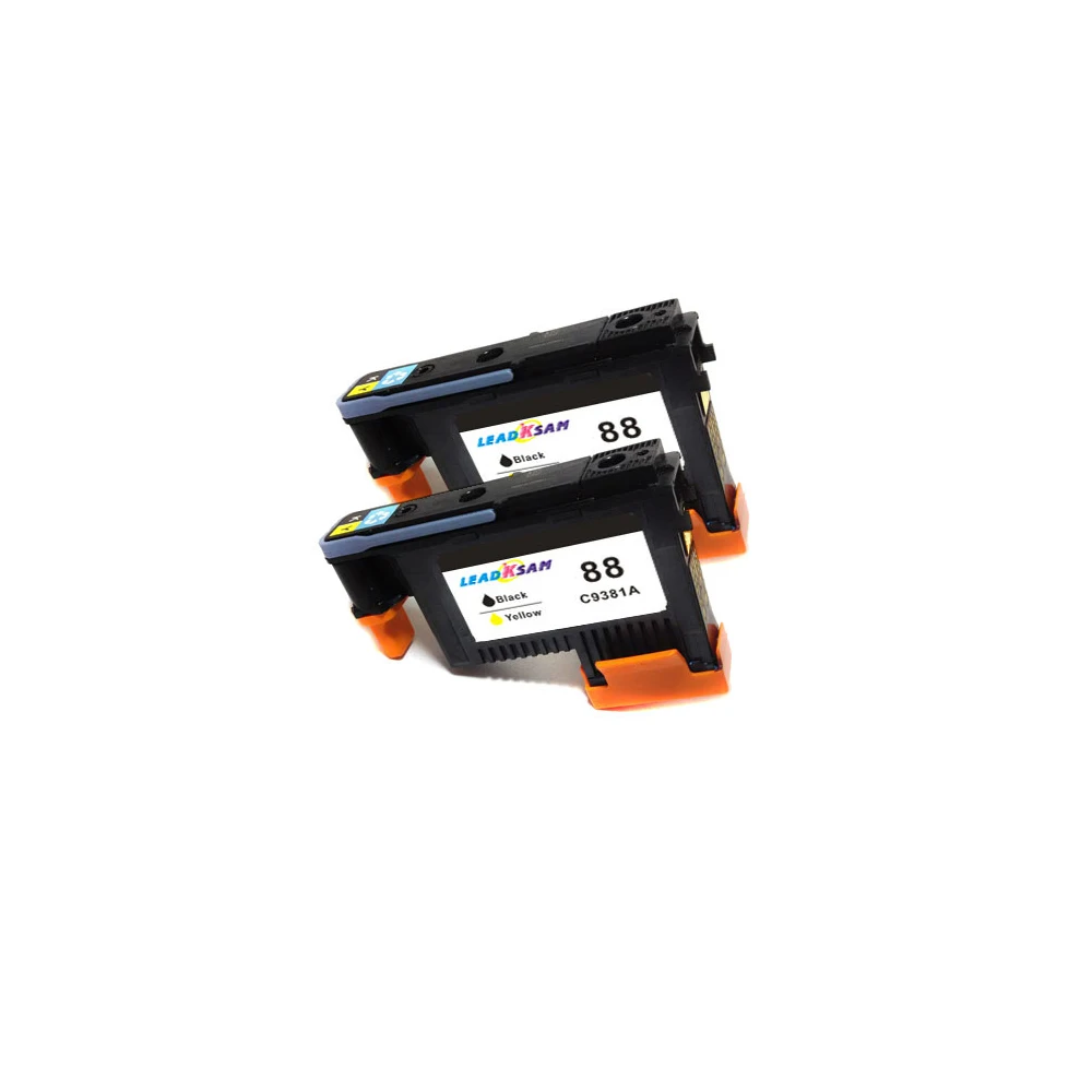 2x LeadKsam 88 printhead excellent compatible for hp hp88 C9381A C9382A OfficeJet Pro L7380/L7580/7590/ L7480/L7590/K550 | Компьютеры и