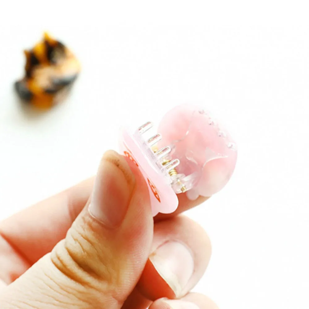 Заколка для волос в форме кошки небольшой зажим с уксусной кислотой украшение