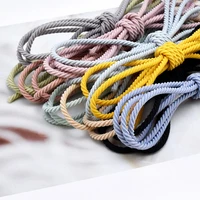 5 meters colorful high quality round elastic rope threaded rubber band handmade diy bracelet head rope clothing materials