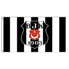 90x150 см 3x5 футов Турция Besiktas J.K. Флаг Beshiktash