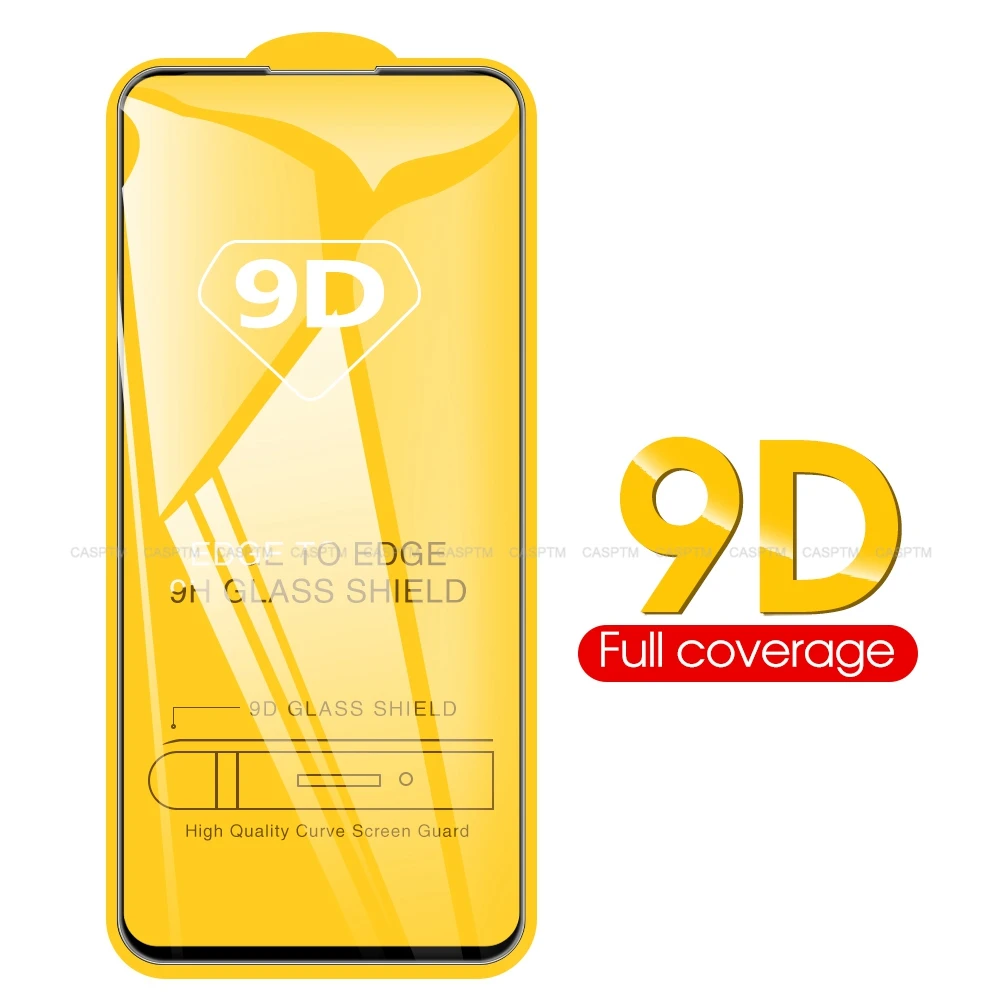 9D роскошное полное покрытие закаленное стекло пленка для Pocophone F1 CC9E Mi9 Lite Se Mi9T Pro HD