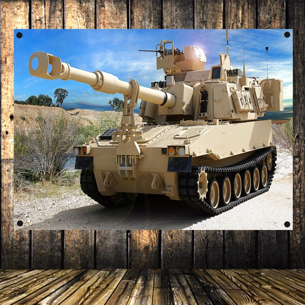Современное оружие войны танк бронированный автомобиль Panzer военный плакат флаг