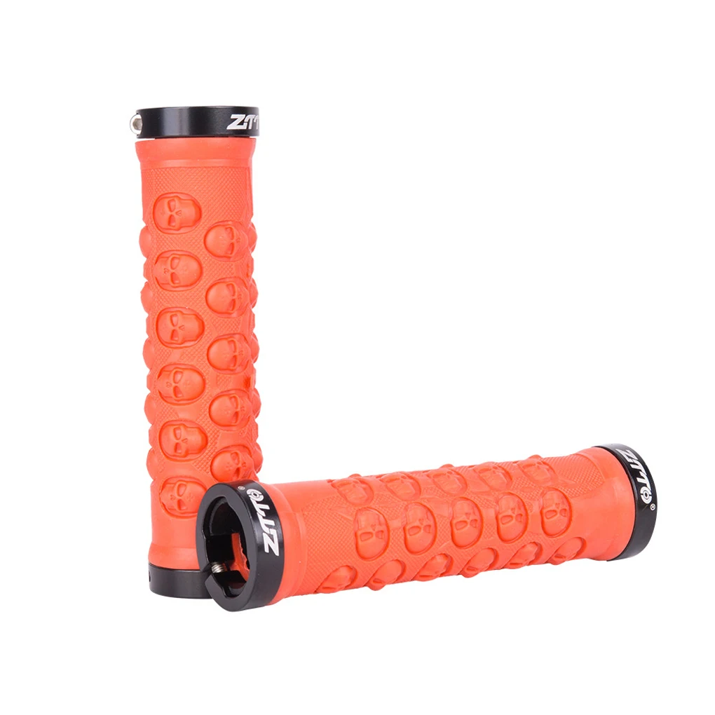 

ZTTO Bike Handlebar Grips Aluminum Alloy Anti-skid Handle Lock-on Portable Cover MTB Mountain Grip Accessories Blue