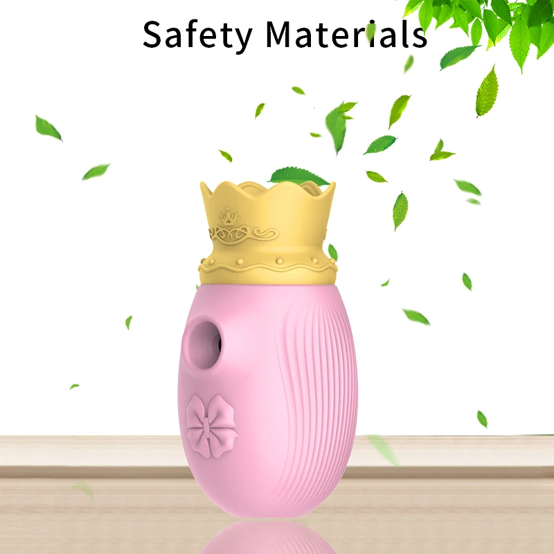 Перезаряжаемый силиконовый клиторальный всасывающий вибратор игрушки для