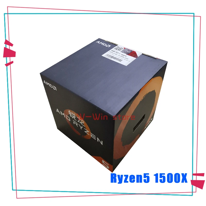 Новый AMD Ryzen 5 1500X R5 3 ГГц четырехъядерный Восьмиядерный процессор L3 = 16 м 65 Вт