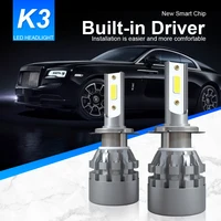 2pieces LED Car Headlight Bulbs H1 H8 H9 H10 H11 H7 H4 HB2 HB3 HB4 9006 9003 9005 Auto Headlamps 40W 6000LM 6000K for 9V to 36V
