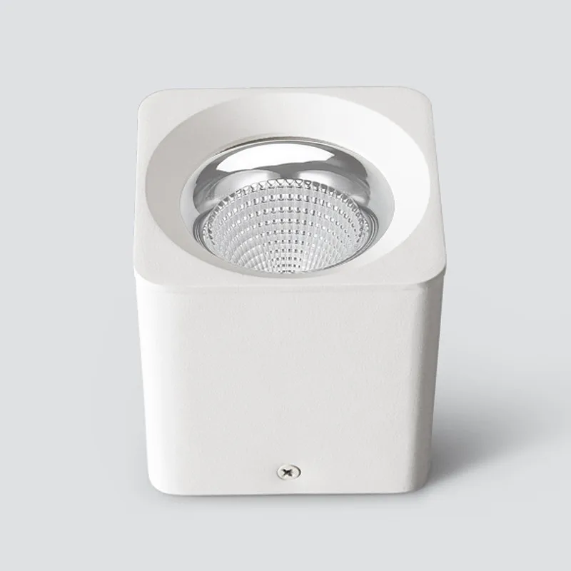 Диммируемый квадратный COB потолочный светодиодный светильник 7W 10W15W 20W AC110/220V