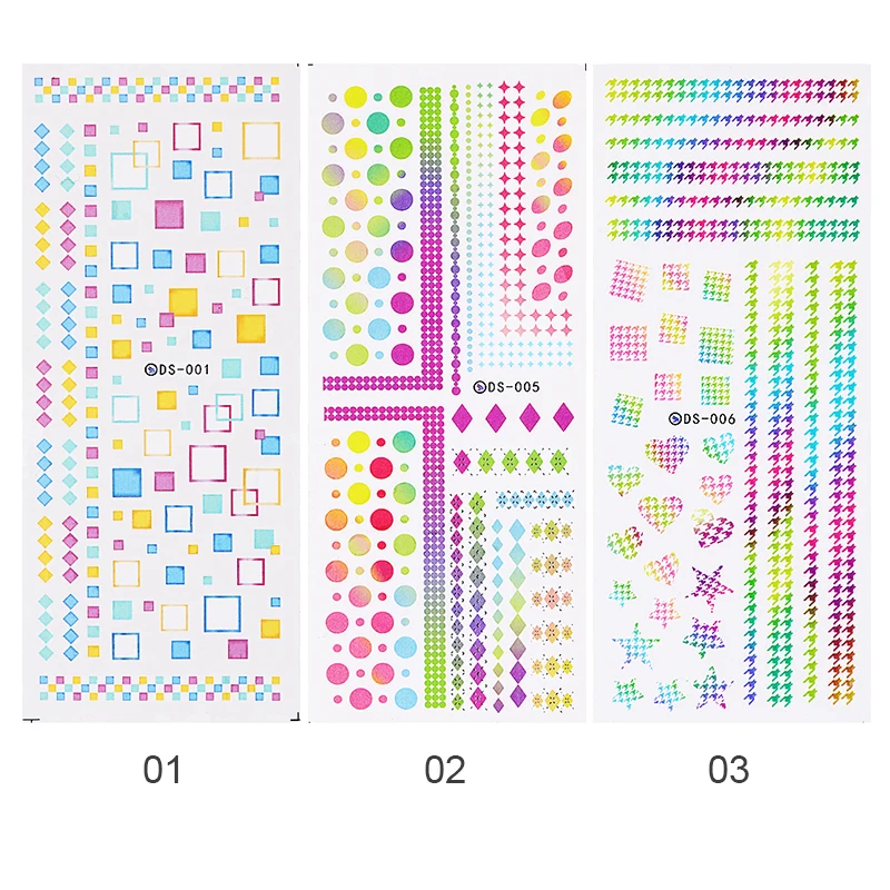 2 моделей/лист милый цветок ногтей воды передачи наклейка стикер BORN PRETTY BP-W17 #20608 |