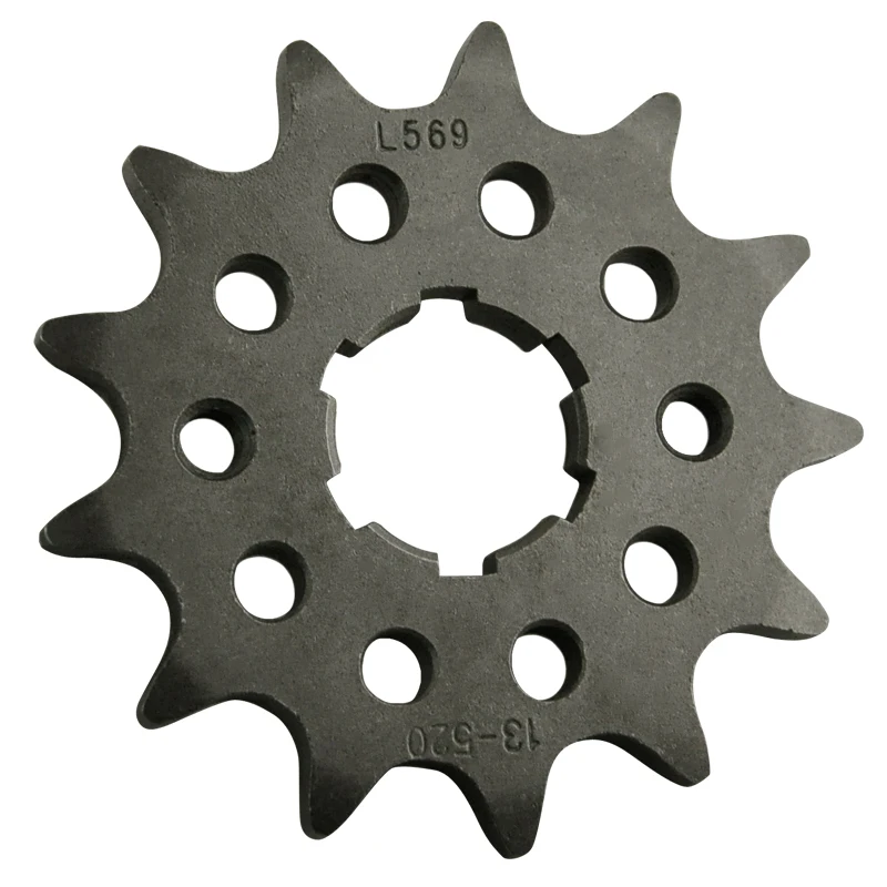 

520 12T 13T 14T 15T 16T Motorcycle Front Sprocket For Yamaha DT250 SR250 XT240 XT250 RZ250 RZZ250 XV250 YD250 RD350 RZ350 DT400