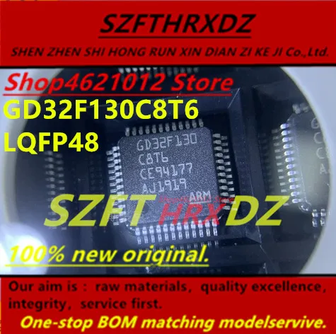SZFTHRXDZ 100% Новый оригинальный 2019 + (5 шт-10 шт) GD32F130C8T6 GD32F130 C8T6 LQFP48 | Обустройство дома