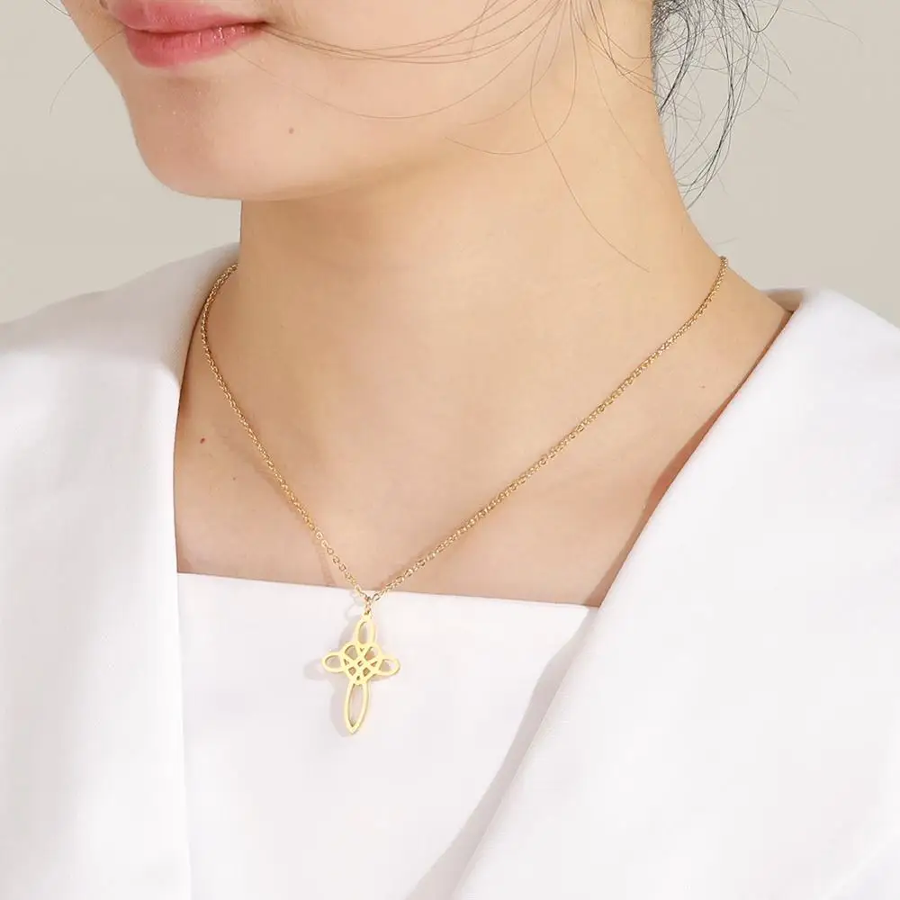 Женское/Мужское ожерелье-цепочка из нержавеющей стали серебристого цвета |