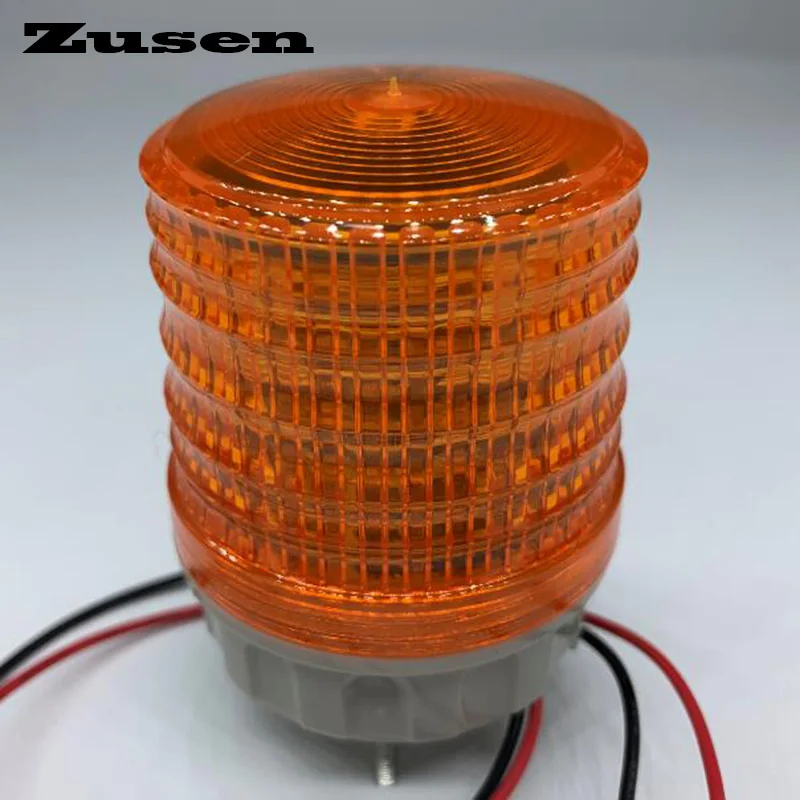 Zusen TB5051 Y 12v 24v 110v 220v оранжевого цвета сигнала сигнальная лампа светильник