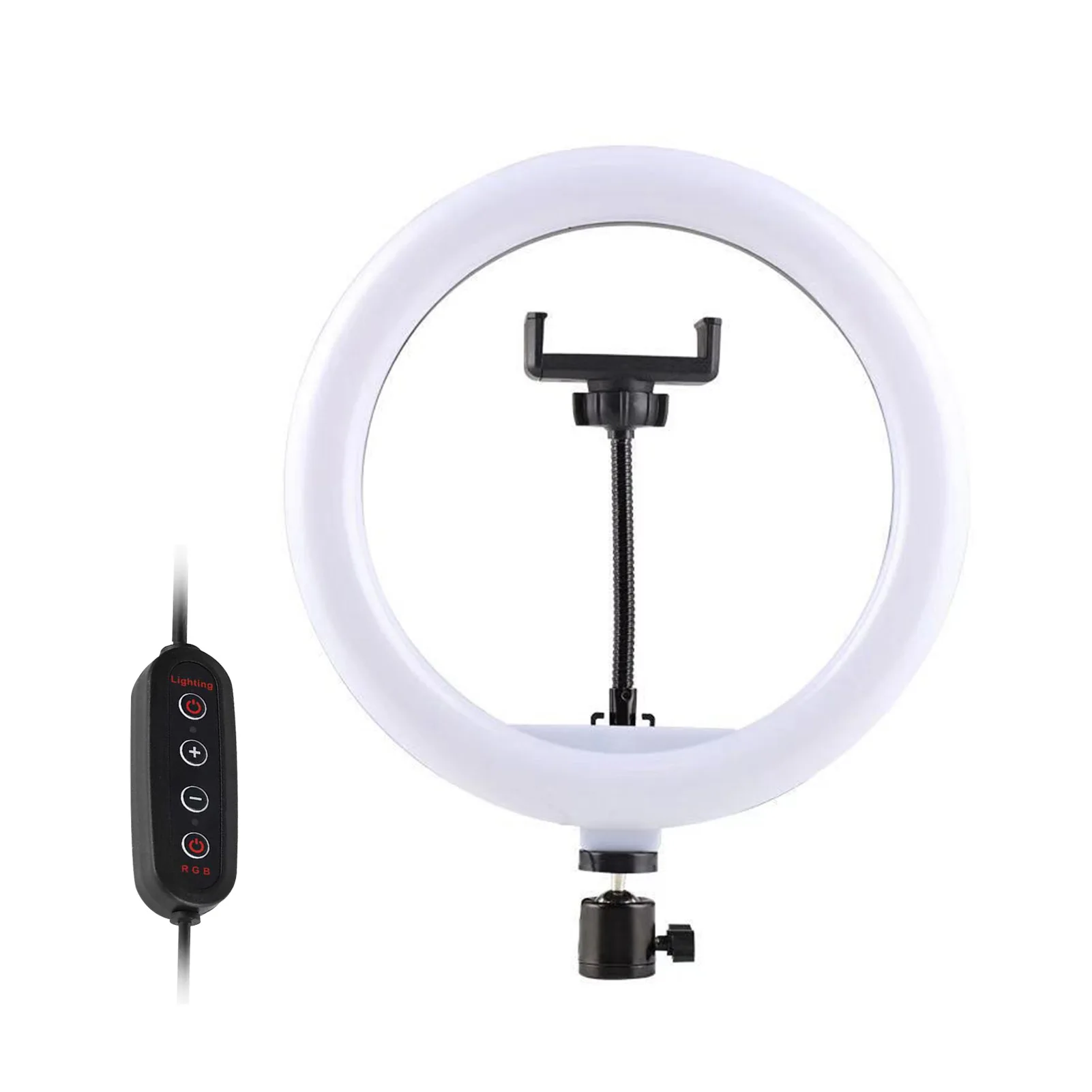 

10inch With Tripod Head LED RGB Selfie Ring Light Phone Lamp For Live Streaming Photography