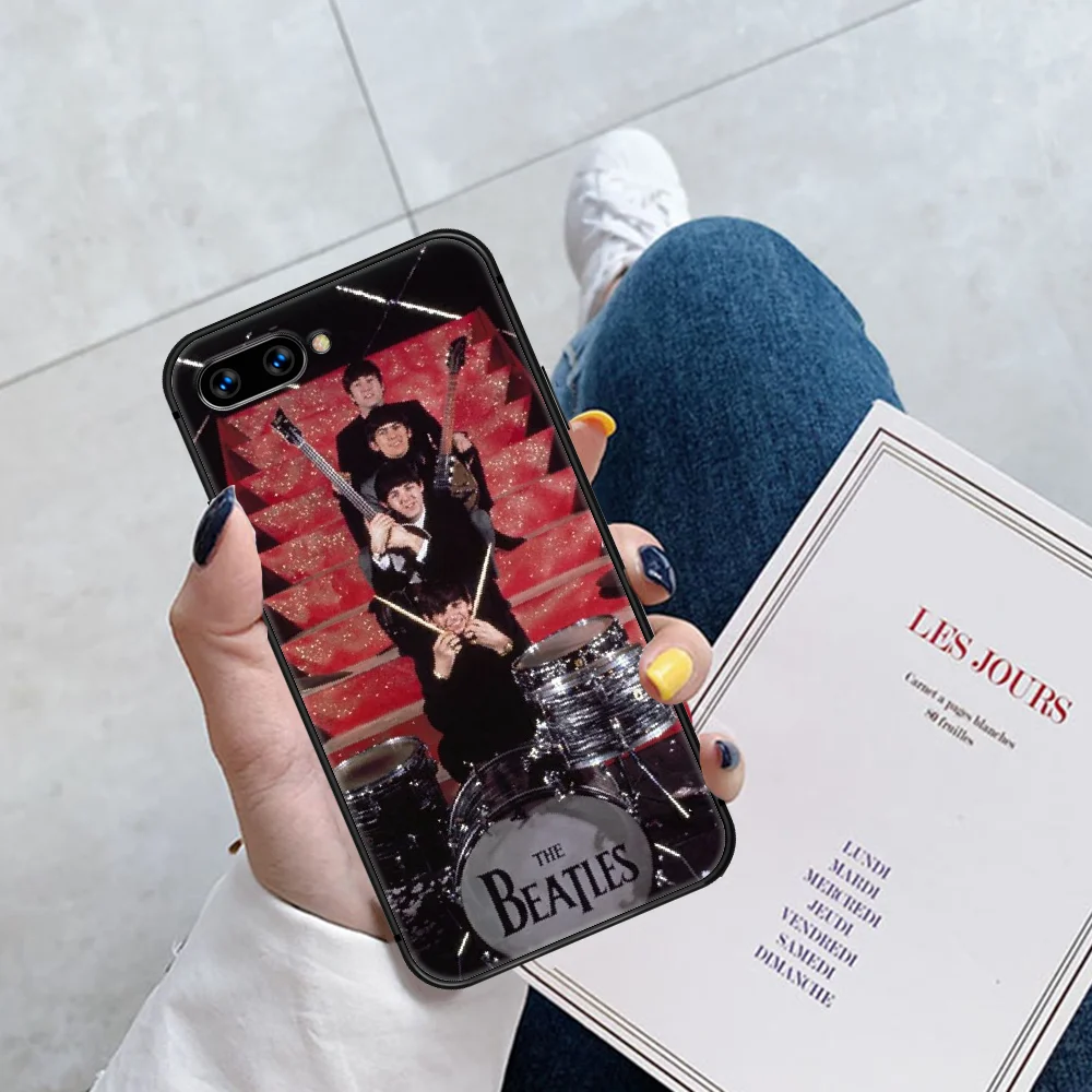 

Band Beatle Music Phone Case Cover Hull For HUAWEI Honor 6A 7A 7C 8 8A 8S 8x 9 9x 10 10i 20 Lite Pro black Cell Soft Prime