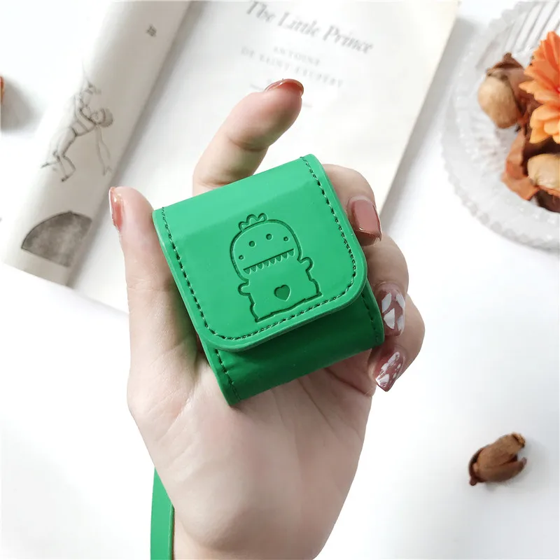 Роскошный кожаный чехол для беспроводных наушников Apple Airpods 2 Funda Box аксессуары Air