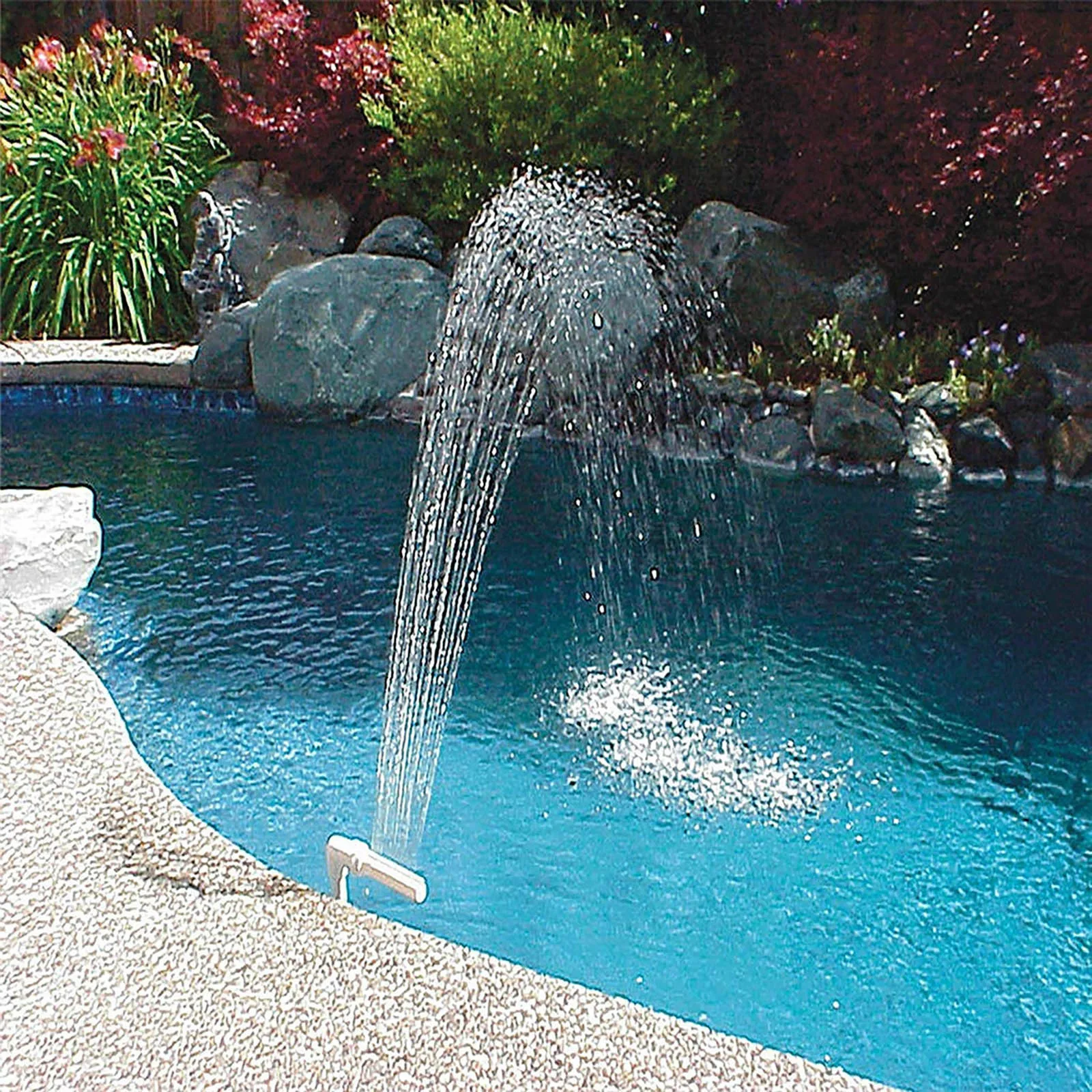 3 шт. садовый водопад плавательного Бассеина фонтан воды Особенности в виде