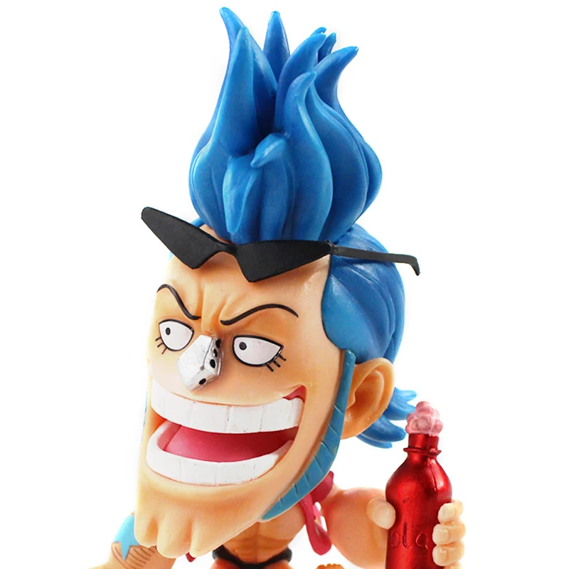 4 стиля экшн-фигурки Usopp Franky Nami Brook Коллекционная модель игрушки Q версия куклы