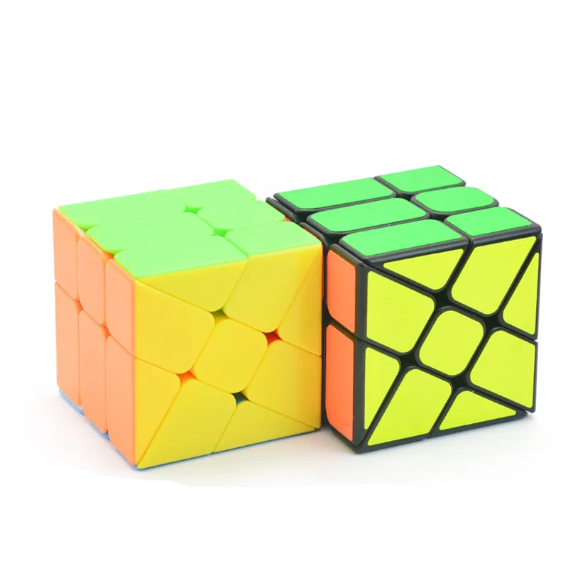 LeFun Fisher Wind fire Wheel different Diamond 3x3x3 профессиональный конкурс магический куб ультра