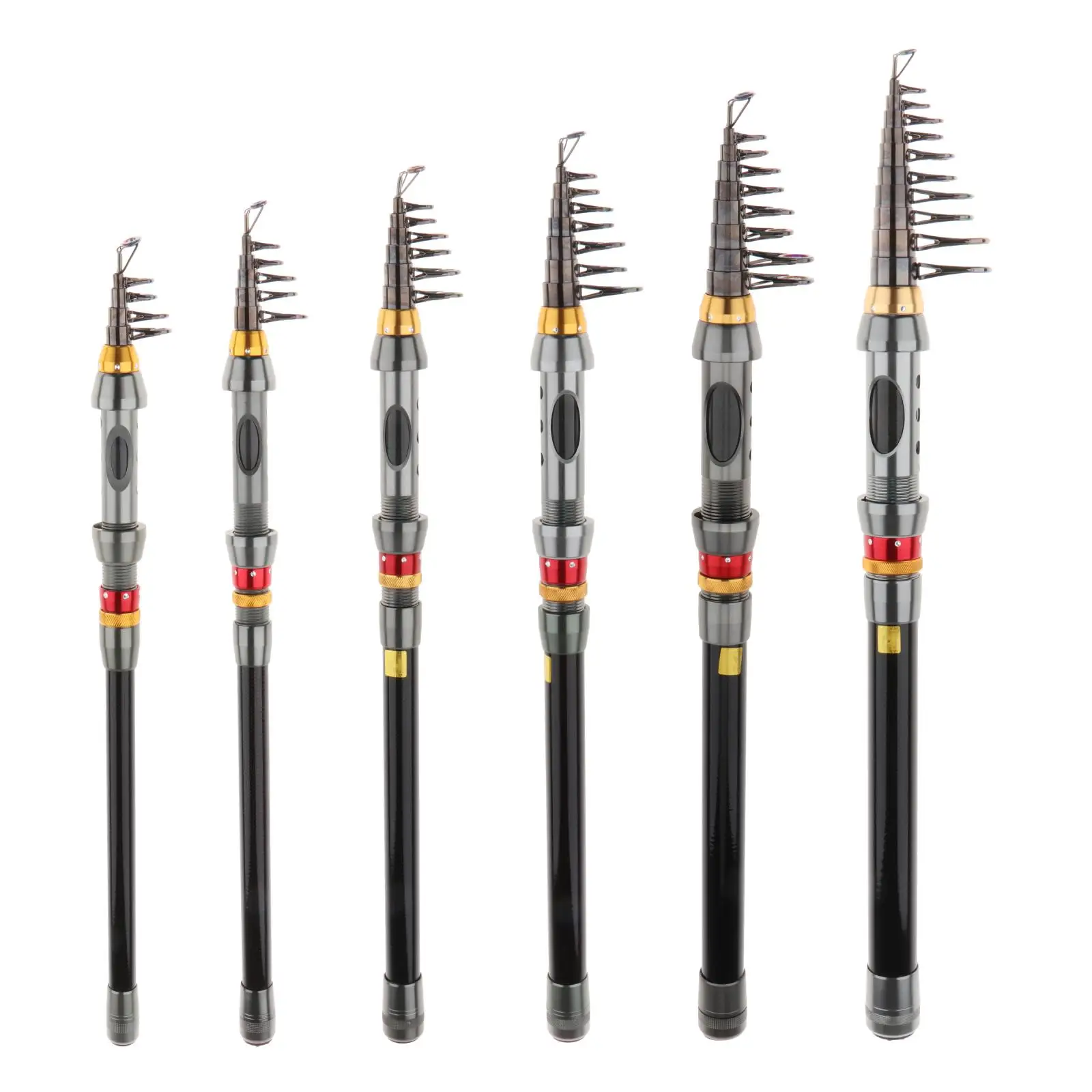 

Телескопическая удочка для соленой воды, ультралегкие рыболовные удочки для мужчин, дорожная Удочка 1,8/2,1/2,4/2,7/3,0/3,6 м