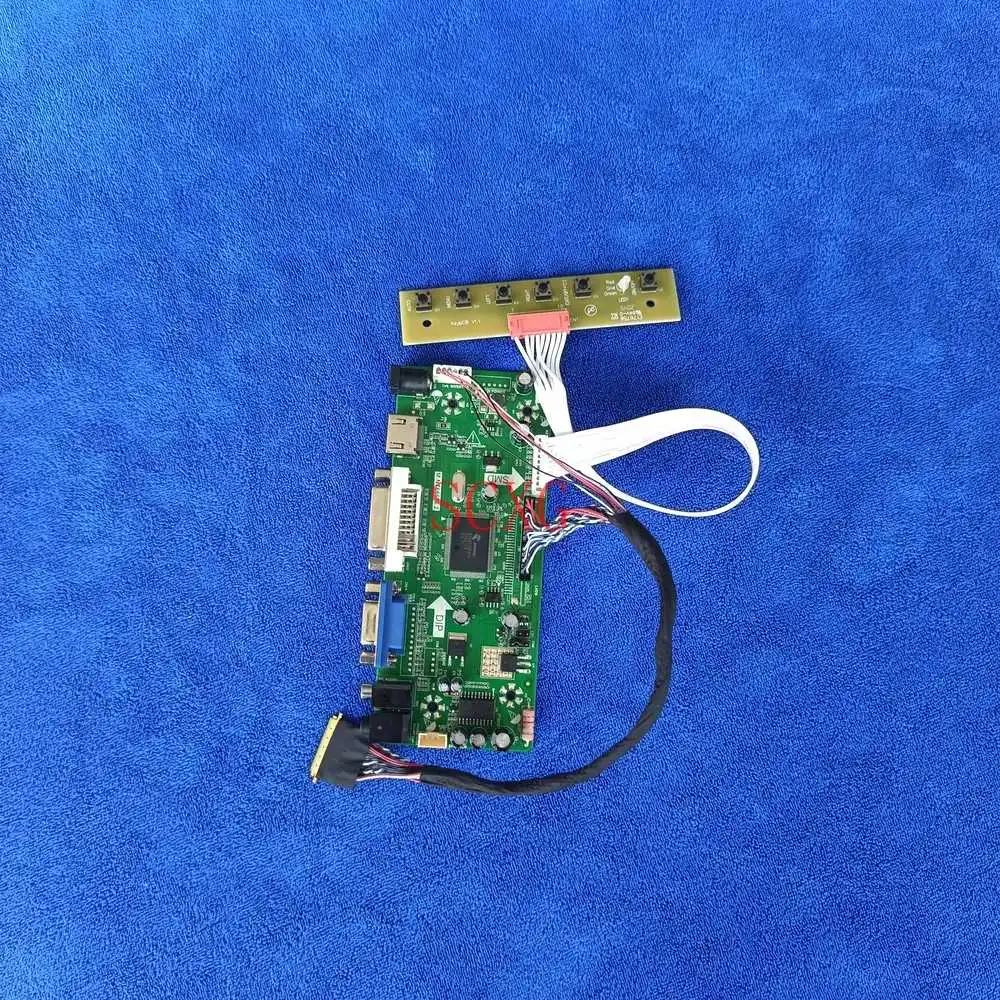 

DIY Kit 1920*1200 60Hz WLED DVI VGA HDMI-compatible MNT68676 40 Pin LVDS Fit LP171WU4/LP171WU6 LCD screen drive controller board