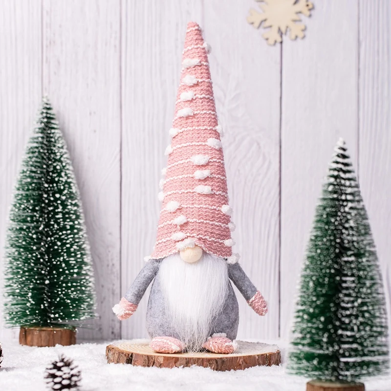 Рождественское украшение кукла без лица скандинавский ветер эльф карликовый дом