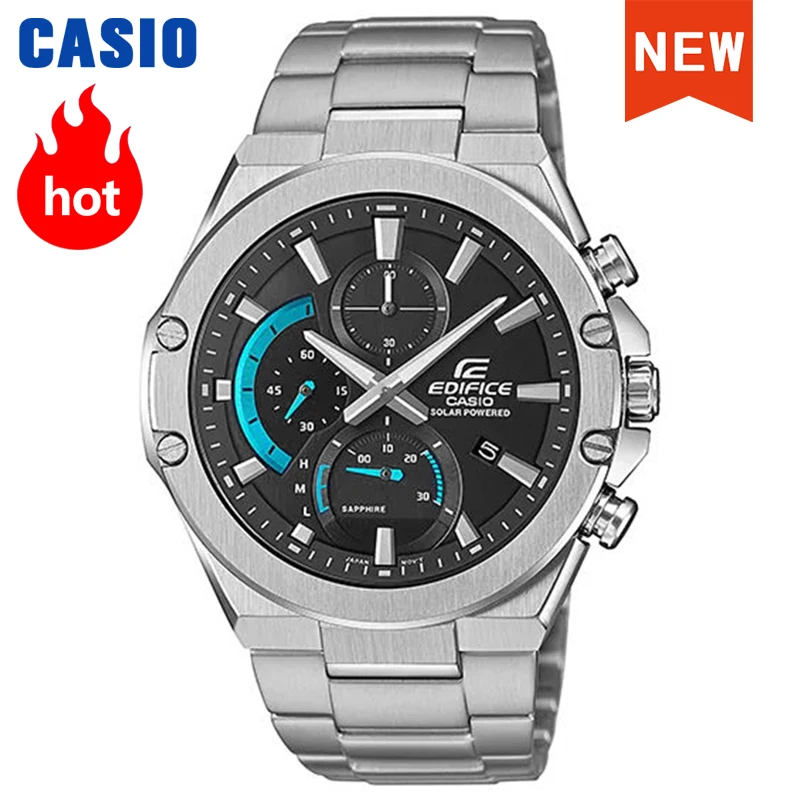 

Casio watch Edifice watch men top luxury set quartz Large diaSolar energy business quartz men watch relogio masculino EFS-S560