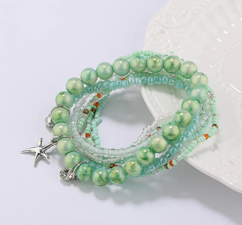 7 шт./компл. ручной работы модная одежда многослойные с украшением в виде