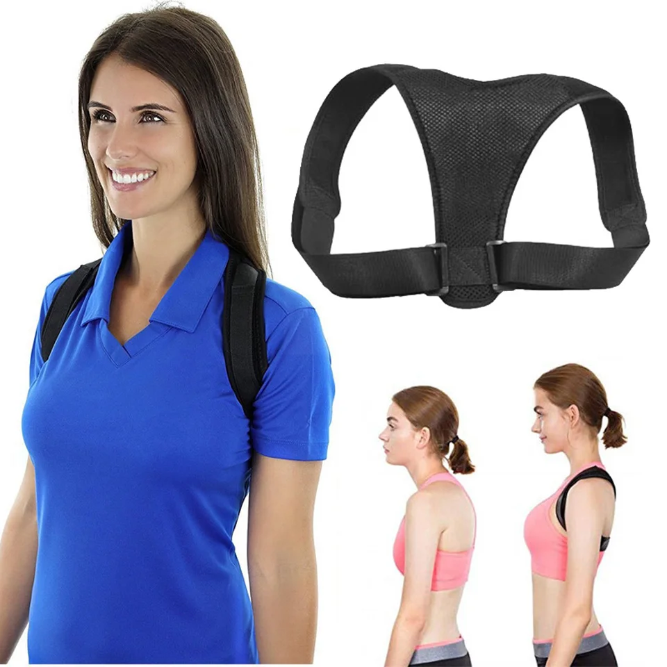 Новый Корректор осанки позвоночника регулируемый Защита спины облегчение боли