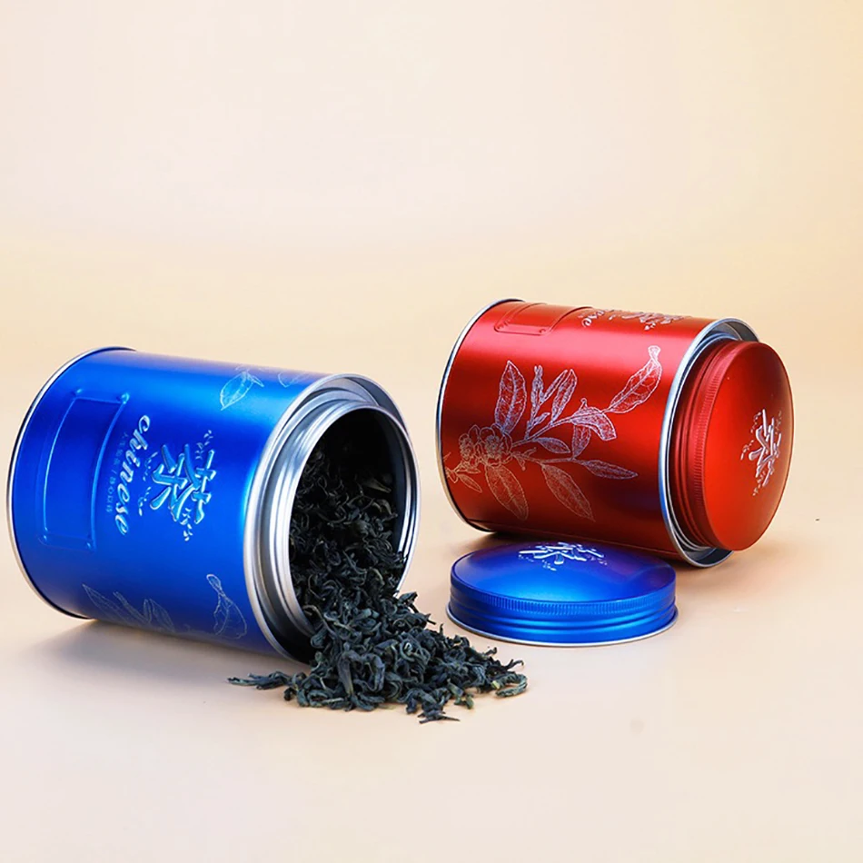 Звездная упаковка Индивидуальный Круглый контейнер для свечей в жестяной банке|