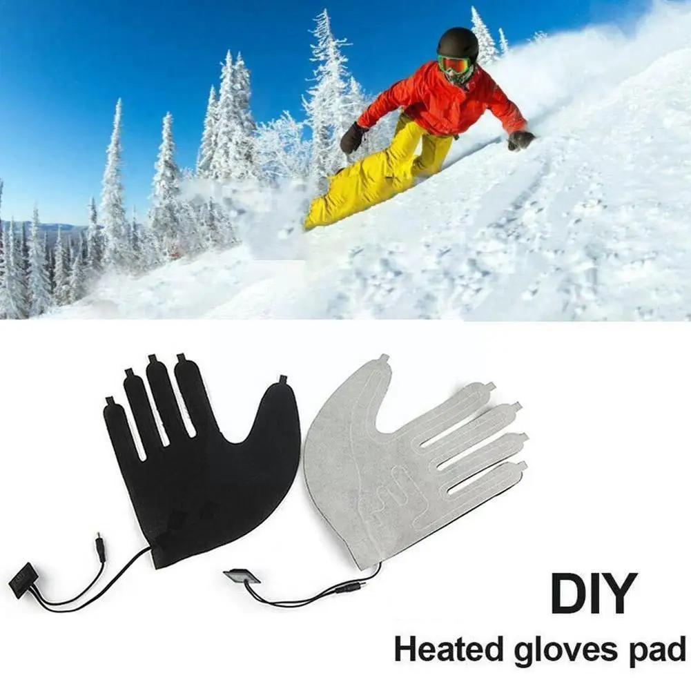 Перчатки с пятью пальцами нагревательная электрическая перчатка регулировкой