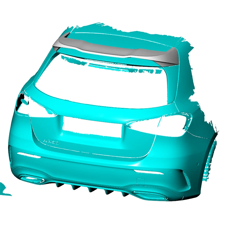 

Автомобильный задний спойлер на крышу, окно, крыло для Mercedes-Benz A класса W177 A35 AMG A260 2019-2021, фотоэлемент из углеродного волокна
