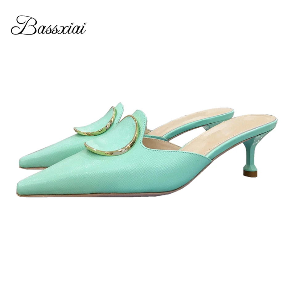 

Сандалии Lazyman женские с круглым носком, без застежки, пикантные Туфли на каблуке с котенком, с острым носком, уникальный декор, летние