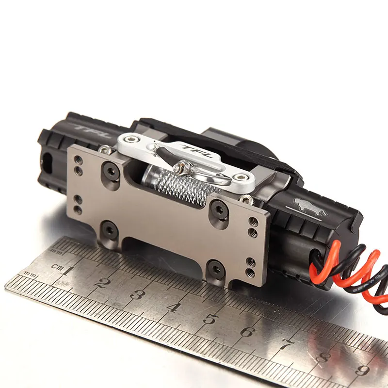 Цельнометаллическая лебедка с двойным двигателем для радиоуправляемого