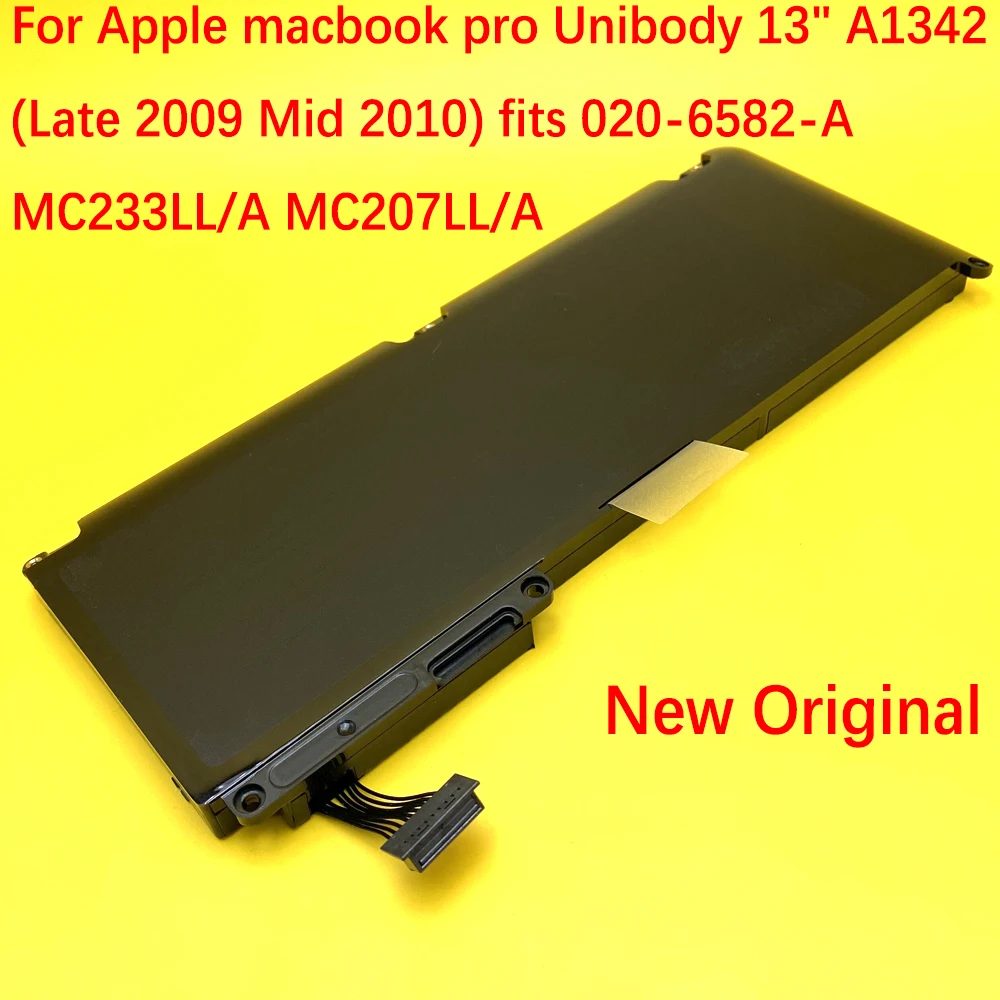 

New Original A1331 Laptop Battery For Apple MacBook 13.3" A1331 A1342 Unibody MC207LL/A MC516LL/A 020-6809-A 10.95V 63.5WH