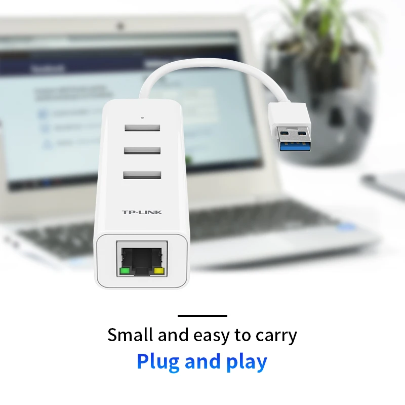 TP LINK TL UG313 Внешний USB 3 0 проводной сетевой интернет адаптер 10/100/1000M Ethernet RJ45 Lan для