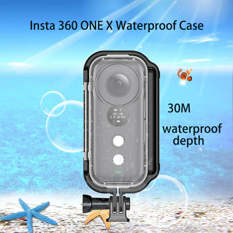30 метров Insta360 ONE X водонепроницаемый корпус чехол для дайвинга защитный One