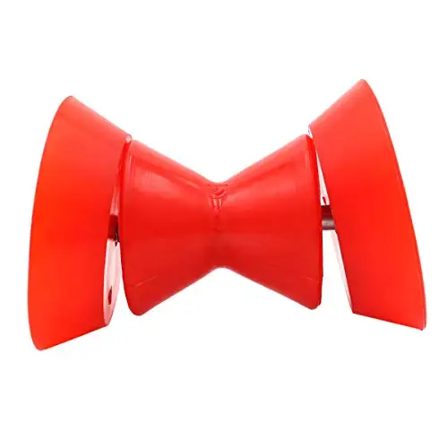 3-дюймовый полиуретановый ролик в сборе вал 1/2 дюйма Не оставляющий следов для