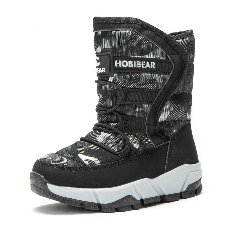 Зимние ботинки для мальчиков зимние детские спортивная детская обувь и девочек