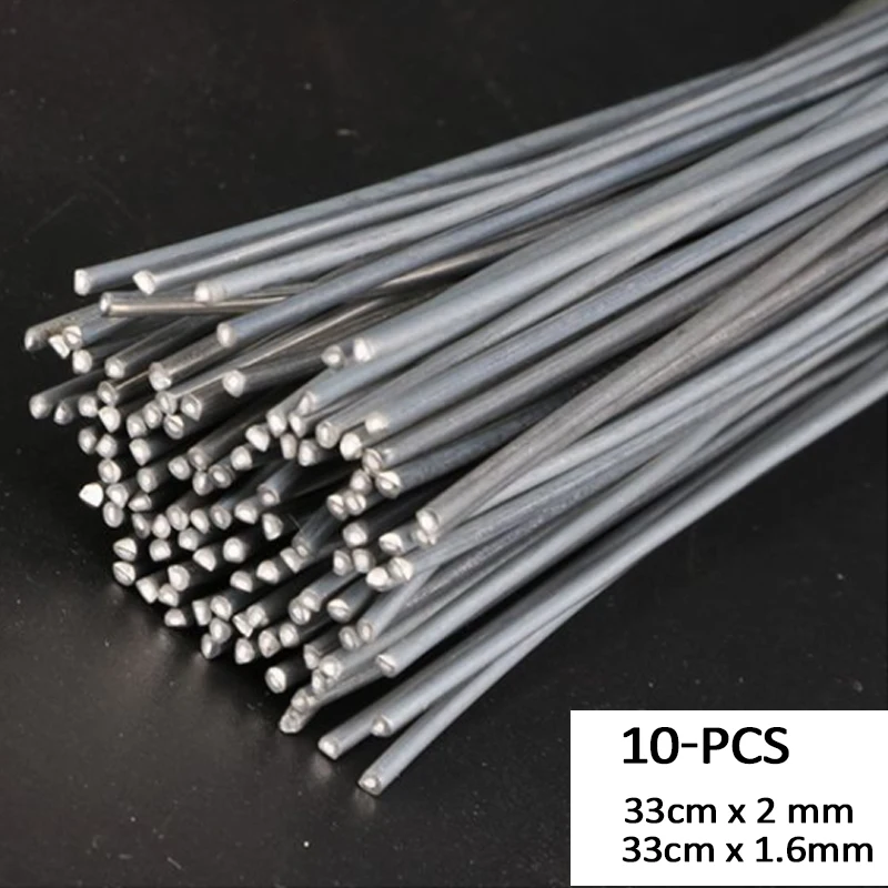10 шт./лот низкая Температура легкий алюминиевый электроды для сварки баров