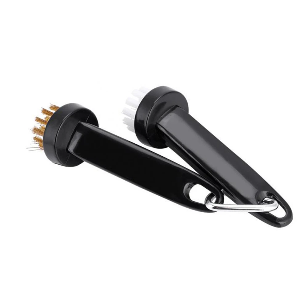 

2pcs Training Aids Cleaning Iron Outdoor Accessories Beginner Portable Round Head Golf Club Brushes Multipurpose Groove Cleaner