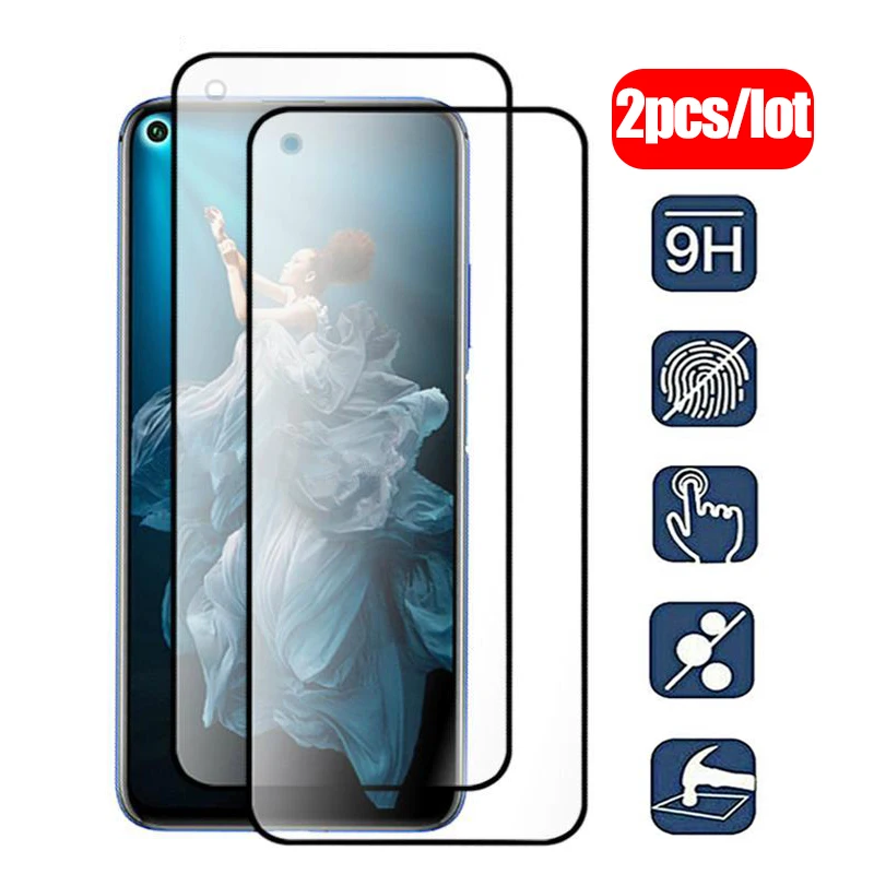 Защитное стекло закаленное для huawei honor 20 pro/8s/8c/8x/8a 2 шт.|Защитные стёкла и плёнки