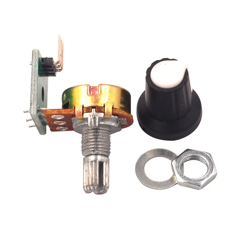 10K модуль потенциометра сопротивления Регулируемый одиночный Поворот