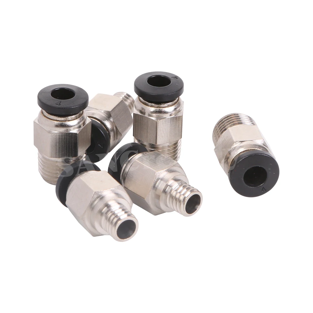 Детали для 3D принтера пневматические разъемы Bowden Extruder J head Hotend OD 4 мм или 6 ПТФЭ