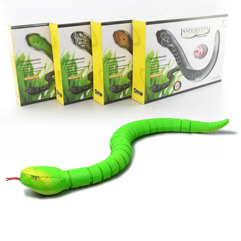 

Infrared Remote Control Cobra USB Charging Retractable Funny Tricky Simulation Snake