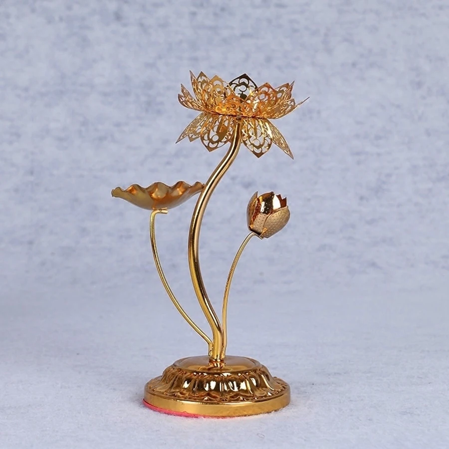 Золотые центральные части Свадебный канделябр подсвечник подсвечники для чая