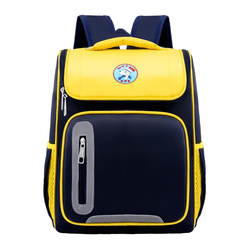 Детский водонепроницаемый нейлоновый рюкзак ортопедический школьный ранец в