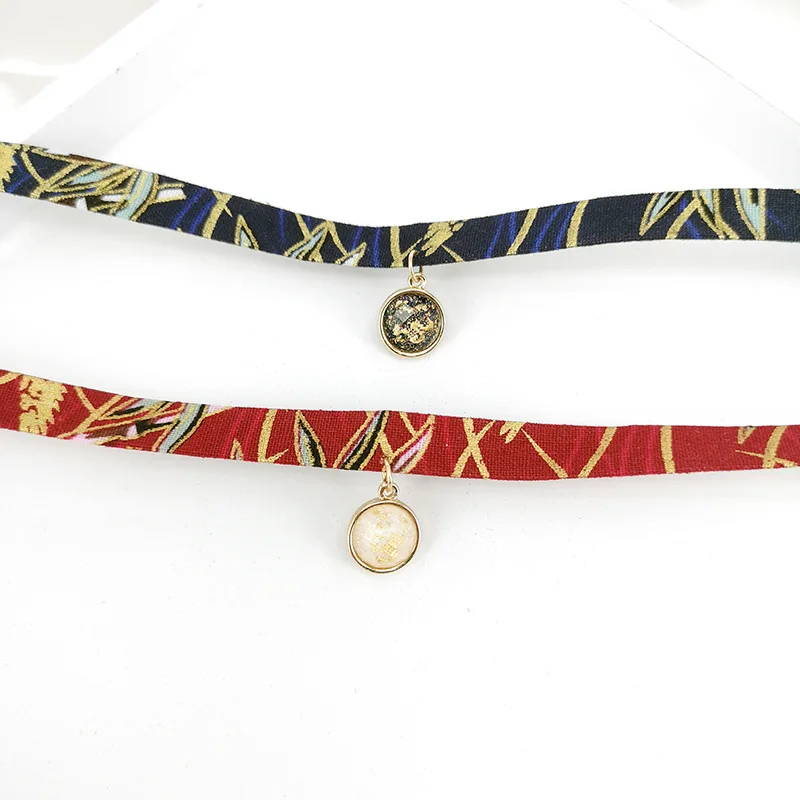 Ожерелье в китайском стиле Женская темпераментная короткая цепочка для ключицы