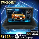 Автомобильный мультимедийный плеер, стерео магнитола на Android 10, 6 ГБ ОЗУ, 128 Гб ПЗУ, с GPS Навигатором, для AUDI Q3, A1, 2013-2018, головное устройство